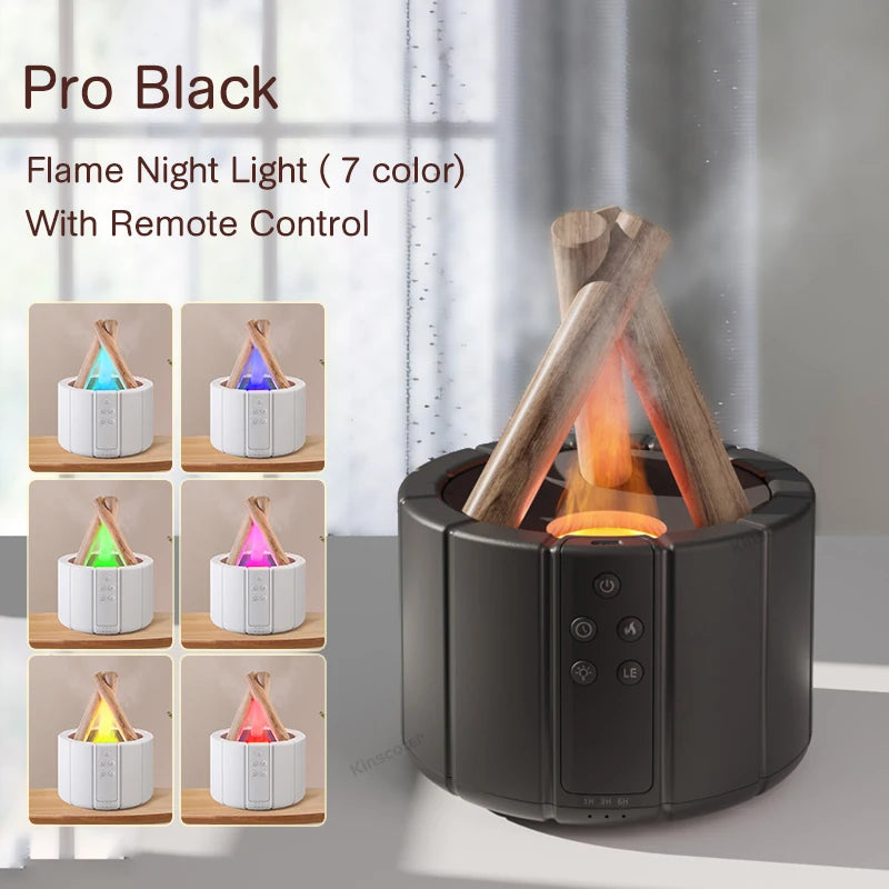 KINSCOTER Campfire Aroma Diffuser – Bonfire Air Humidifier