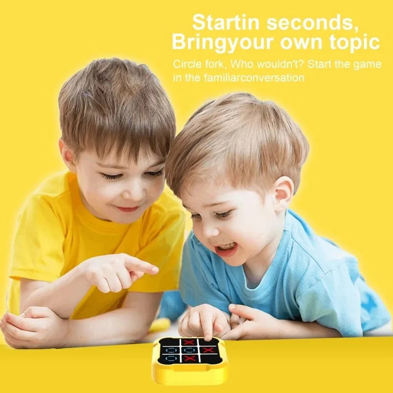 Smart Electronic Tic-Tac-Toe Game – With Visual Effects