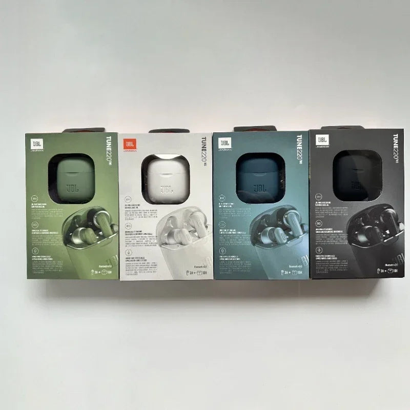 100% Original JBL TUNE 220TWS True Wireless Earphones Stereo