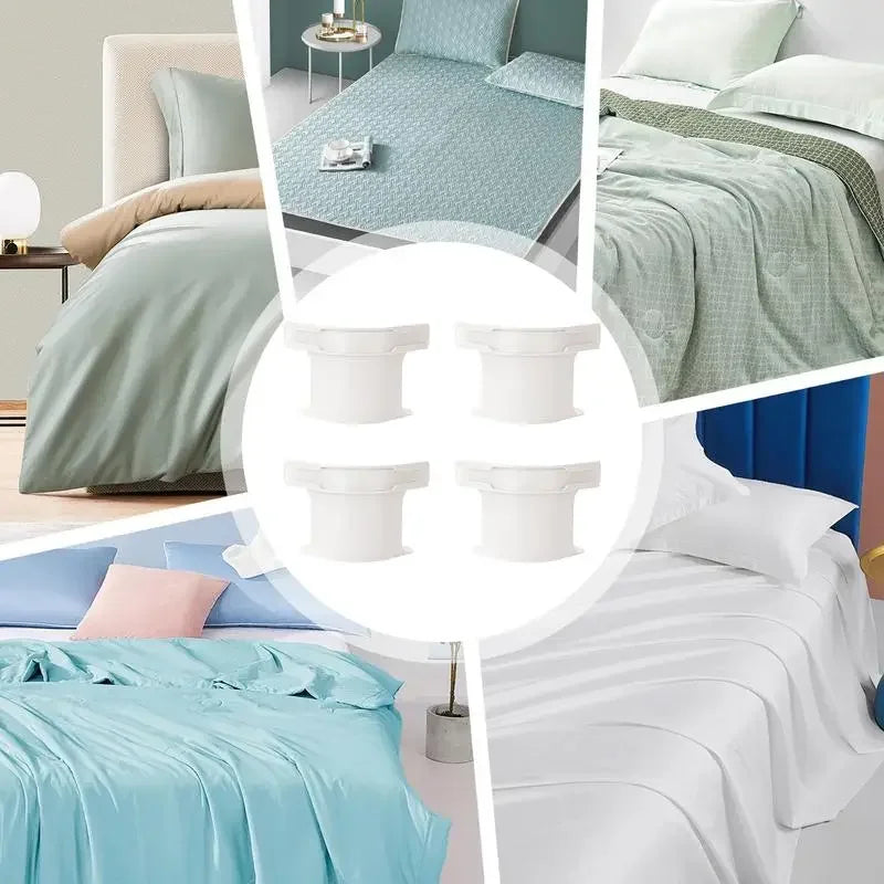 Invisible Bed Sheet and Bed CoverFixed Non-slip Clips