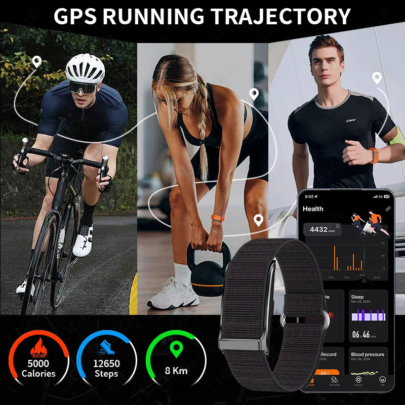 No Screen Smart Watch Men's Sports Outdoors