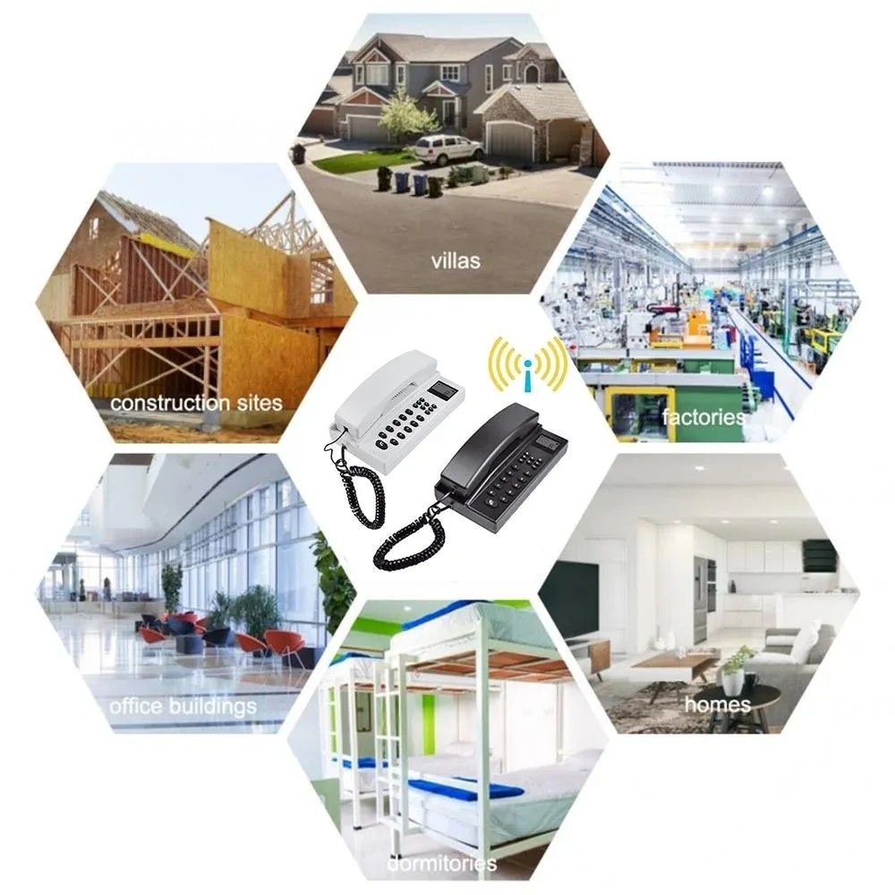 2.4Ghz wireless landline phone wireless intercom