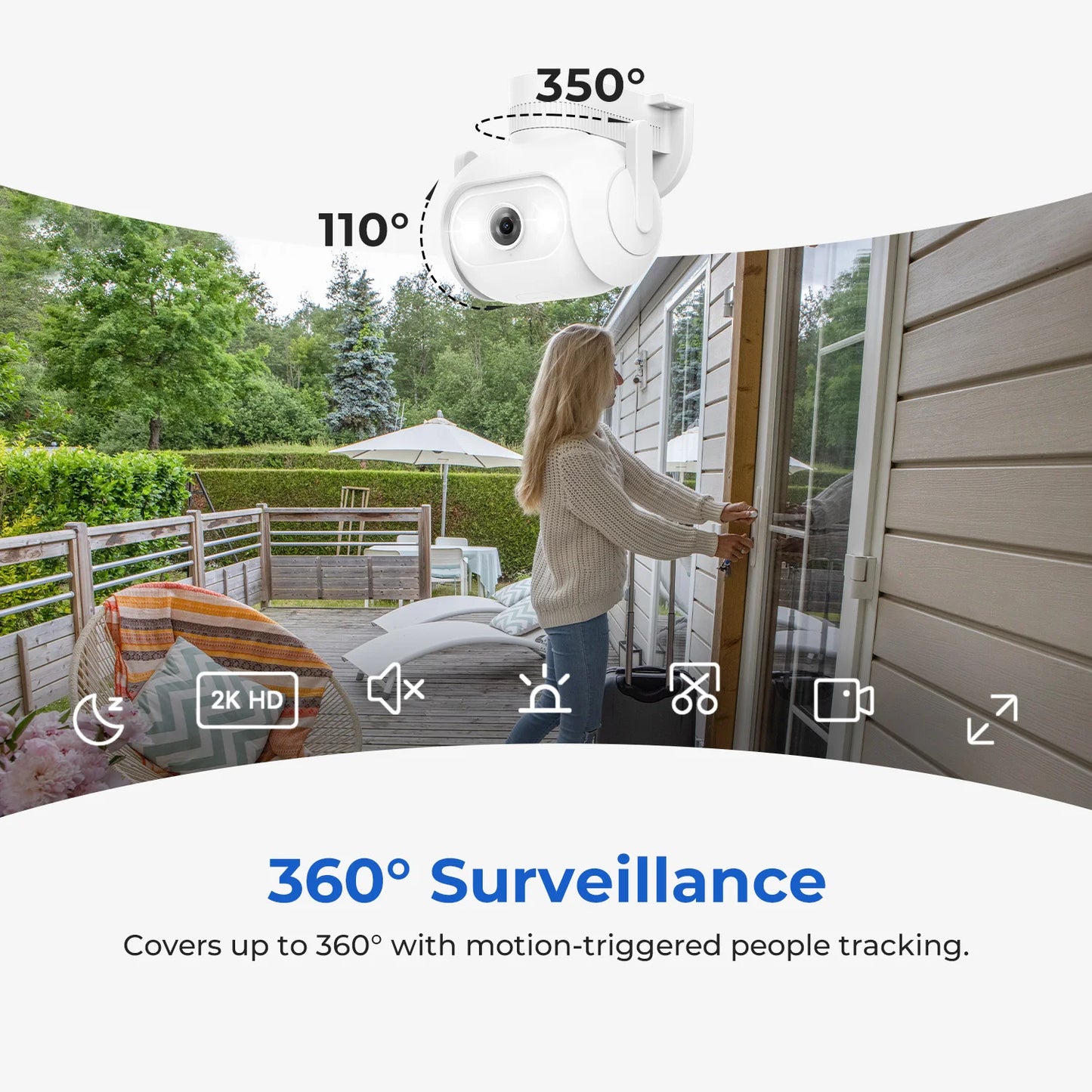 IMILAB EC5 wifi -Smart Security Camera Outdoor 2K