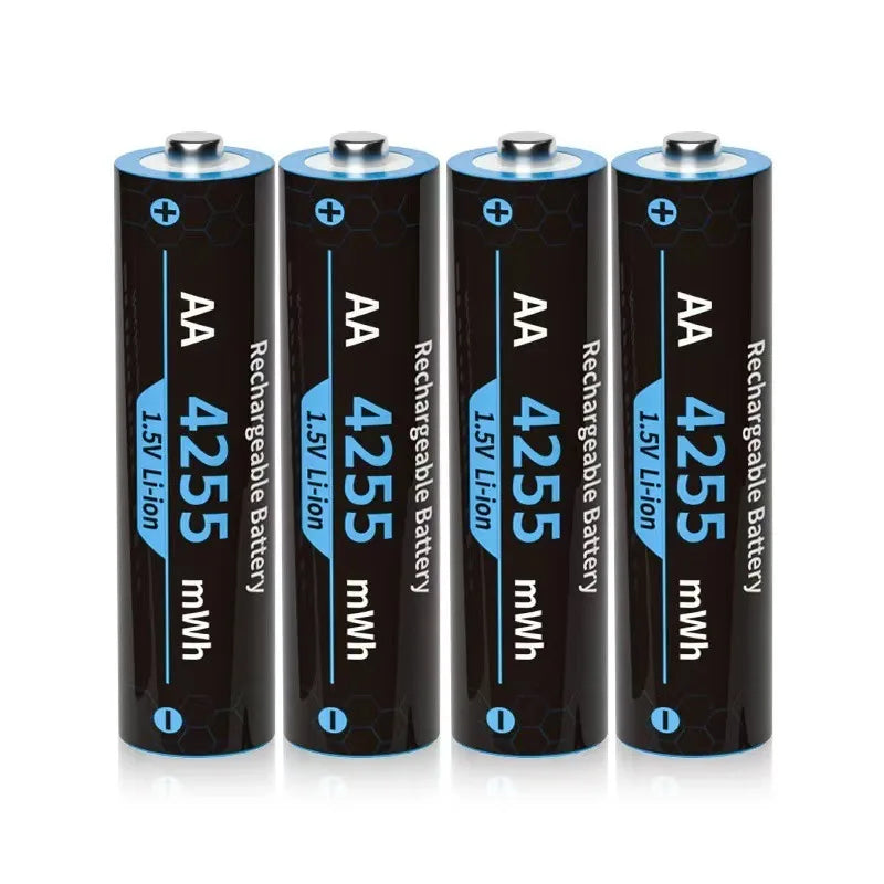 1.5V AA/AAA lithium battery with charger Intelligent storage charging
