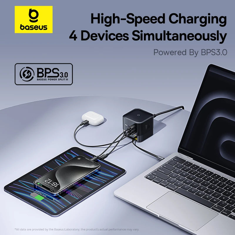 Baseus 100W Desktop Charger For Tablet Laptop Fast Charger
