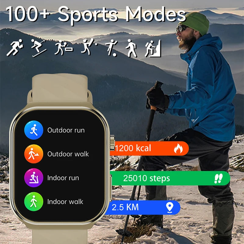 Smart Watch 2.1-inch Square