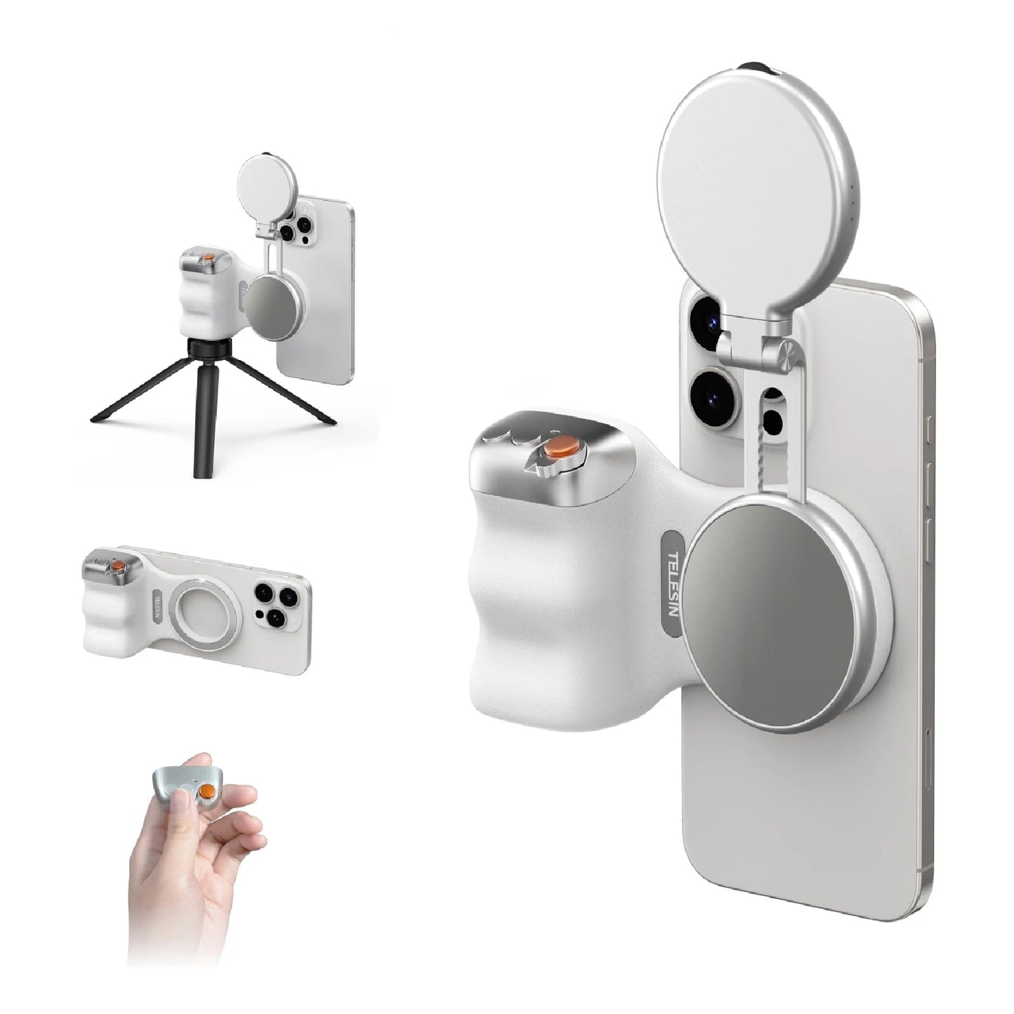 Phone Camera Shoot Hand Grip Magnetic Smart Phone Holder