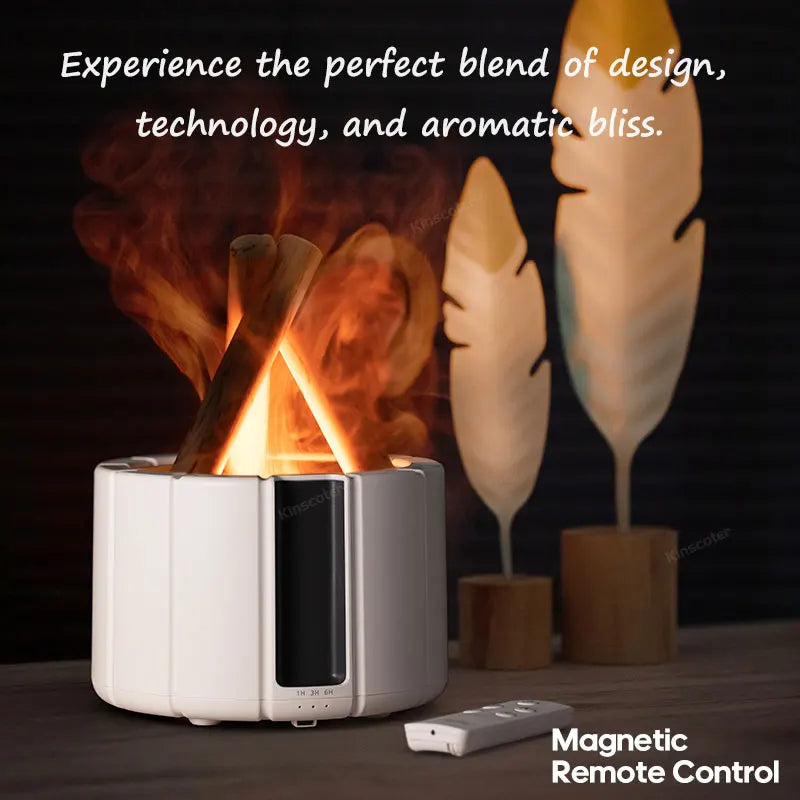 KINSCOTER Campfire Aroma Diffuser – Bonfire Air Humidifier