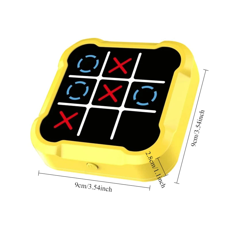 Smart Electronic Tic-Tac-Toe Game – With Visual Effects