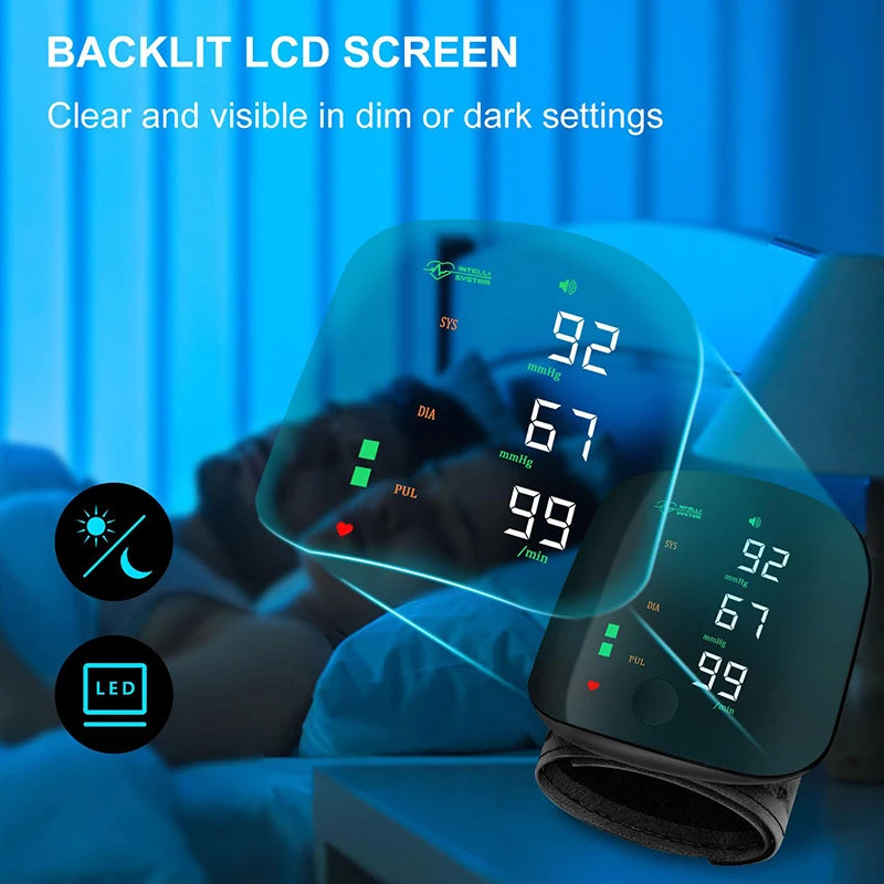 Electronic Blood Pressure Monitor – Wristband Style