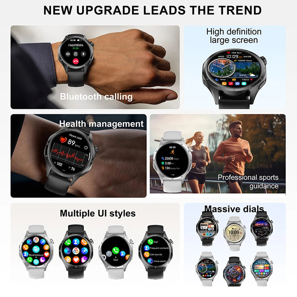 GT5 PRO GPS sports Smart Watch AMOLED HD
