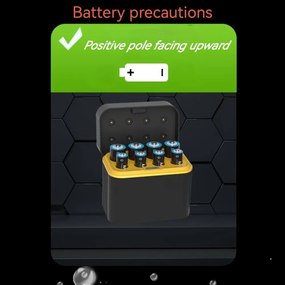 1.5V AA/AAA lithium battery with charger Intelligent storage charging
