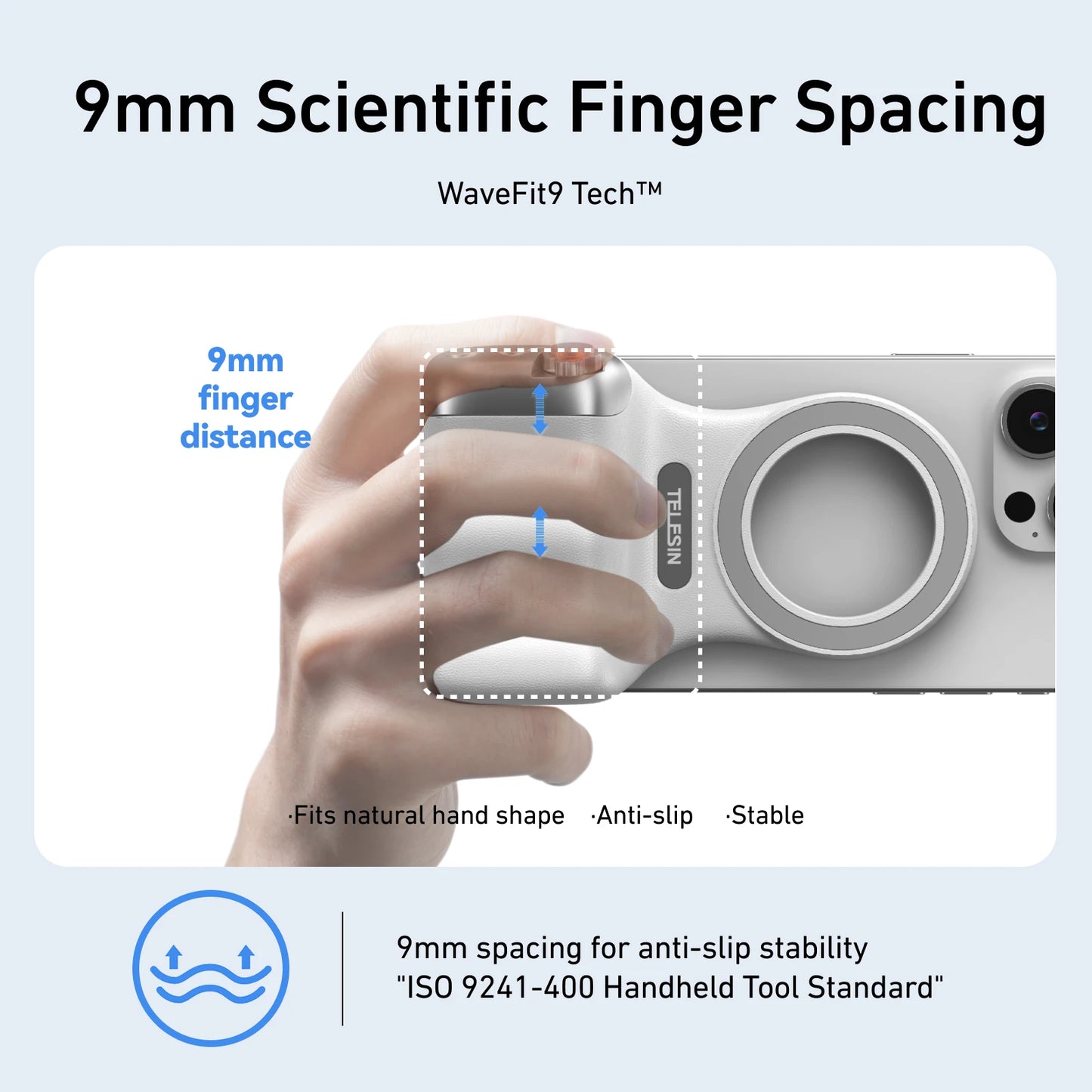 Phone Camera Shoot Hand Grip Magnetic Smart Phone Holder