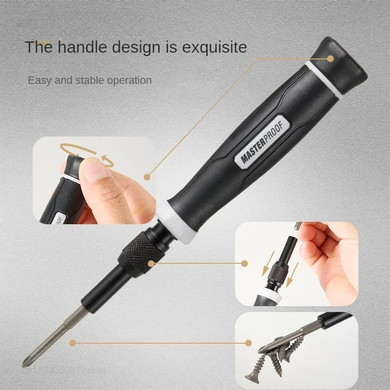 Masterproof Precision Screwdriver Set 152 in 1 Magnetic Repair