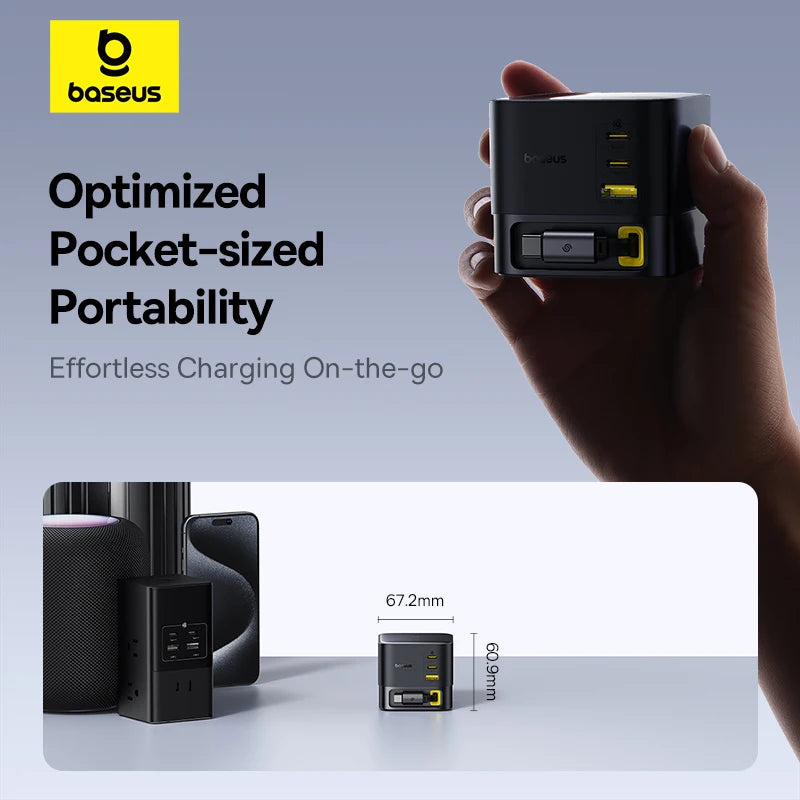 Baseus 100W Desktop Charger For Tablet Laptop Fast Charger
