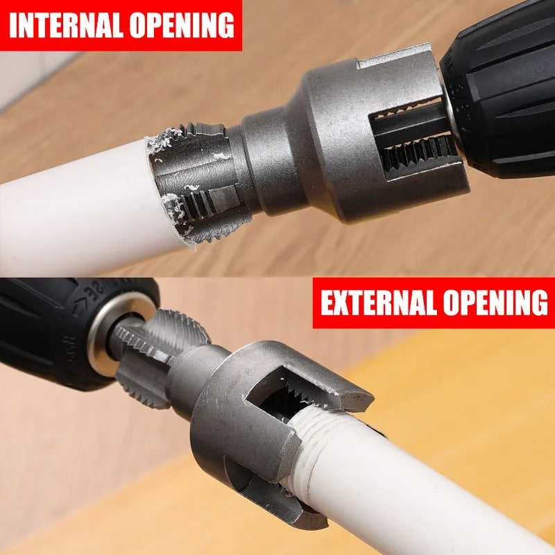 20MM/25MM PPR Drill Bit Water Pipe Inner Hole Opener Tapping Tool