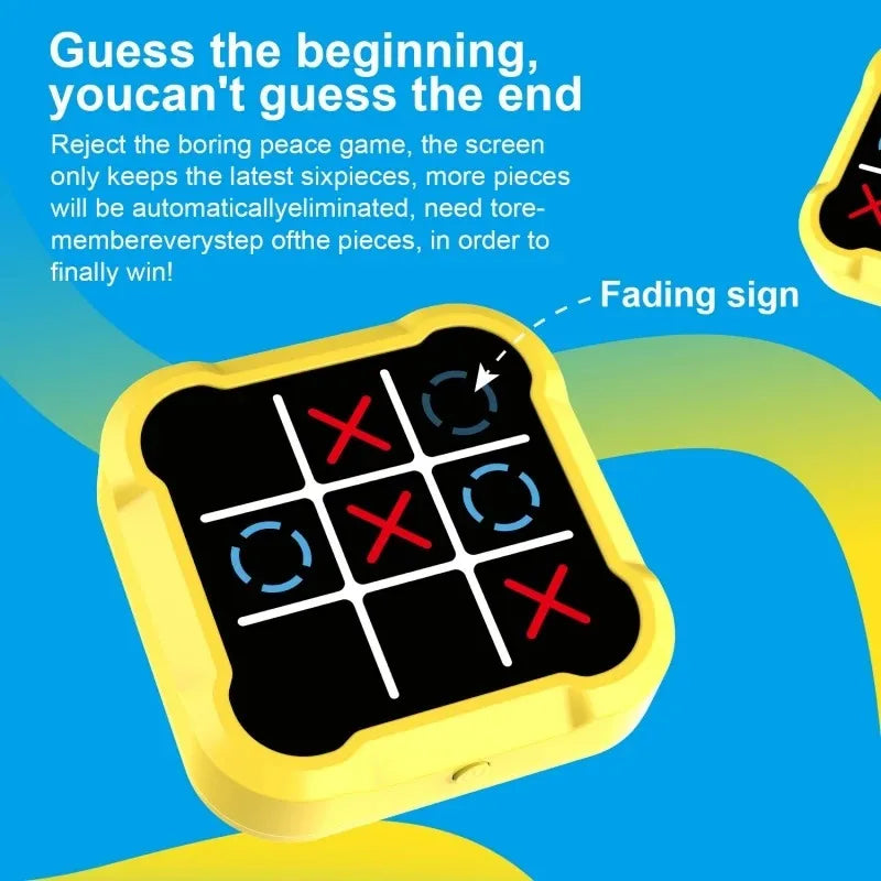 Smart Electronic Tic-Tac-Toe Game – With Visual Effects