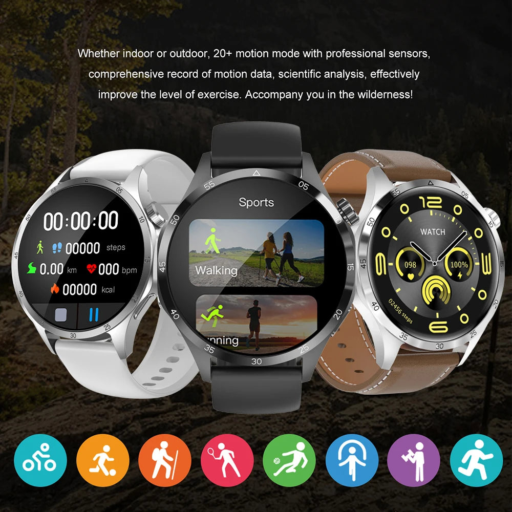 GT5 PRO GPS sports Smart Watch AMOLED HD
