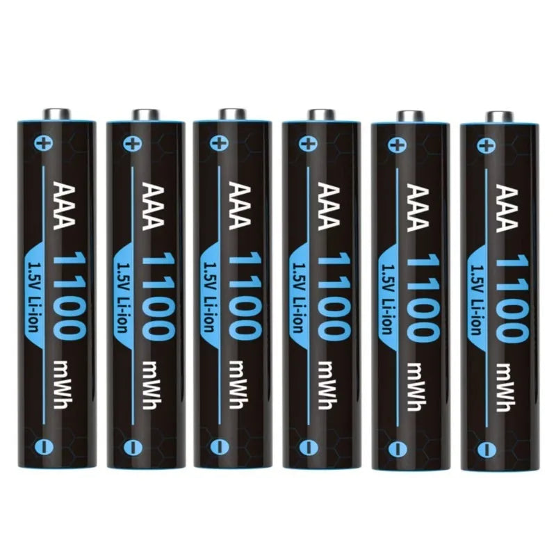 1.5V AA/AAA lithium battery with charger Intelligent storage charging