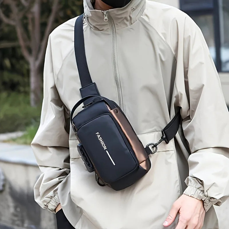 Men's Durable Anti-Theft Sling Bag