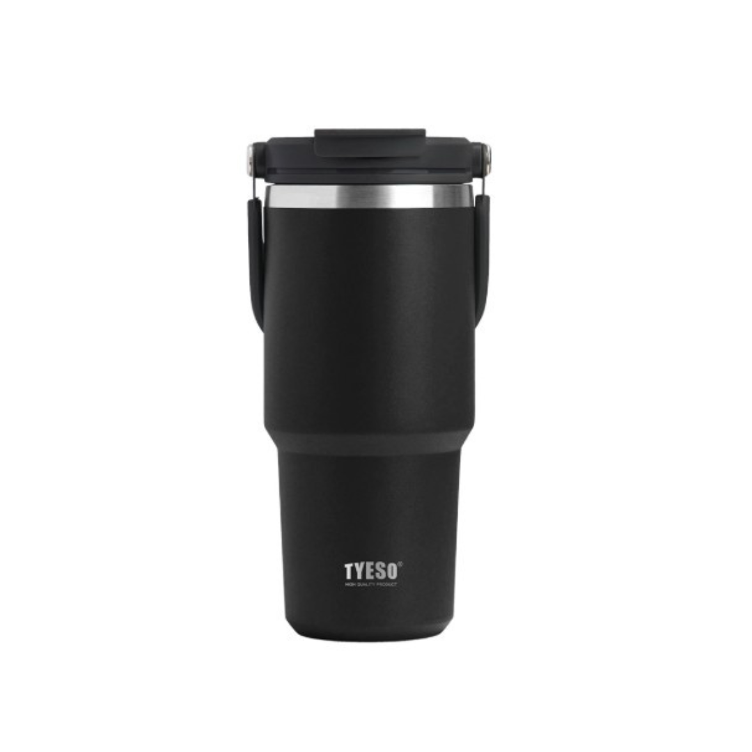 Tyeso Coffee Cup Thermos Bottle Stainless Steel Double-layer Insulation Cold And Hot