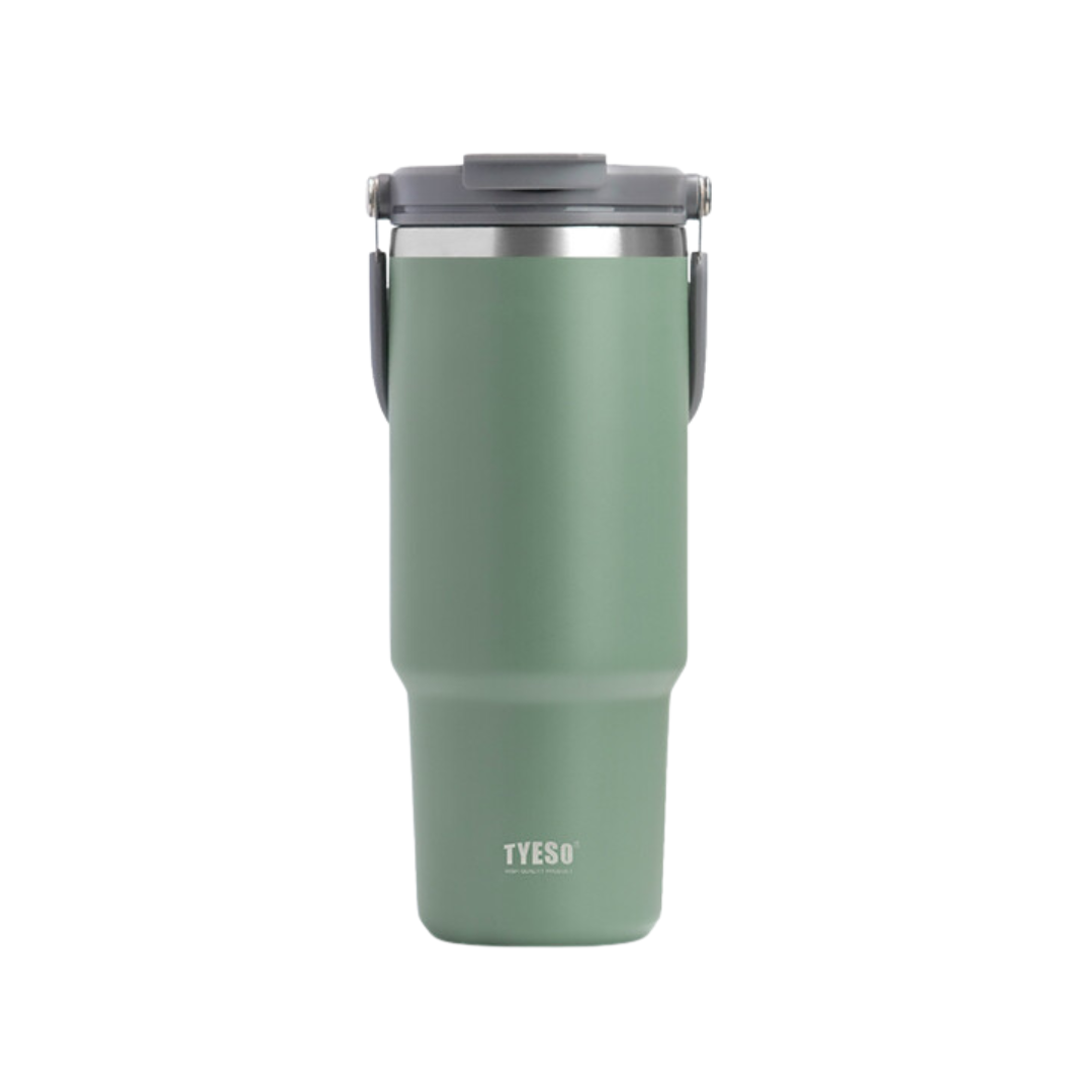 Tyeso Coffee Cup Thermos Bottle Stainless Steel Double-layer Insulation Cold And Hot