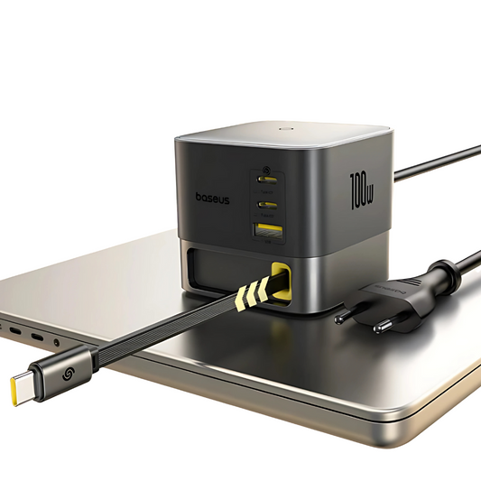 Baseus 100W Desktop Charger For Tablet Laptop Fast Charger