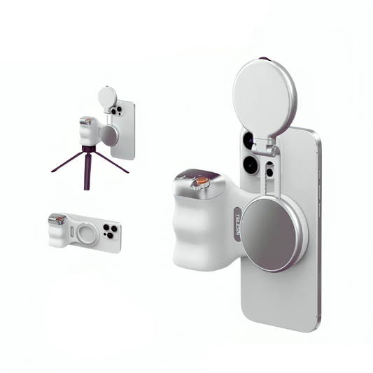 Phone Camera Shoot Hand Grip Magnetic Smart Phone Holder