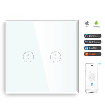 WIFI Wall Switches Smart Touch Screen