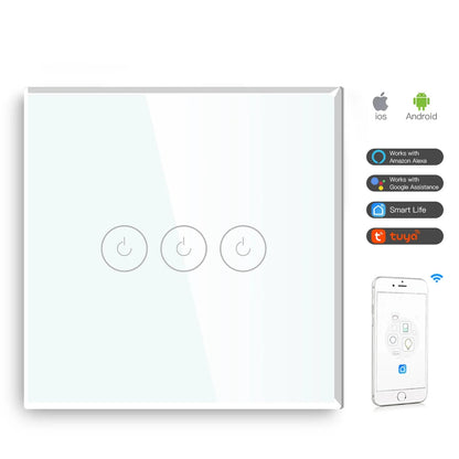 WIFI Wall Switches Smart Touch Screen