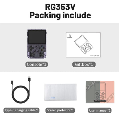 ANBERNIC RG353V RG353VS Handheld Gam Console 3.5''