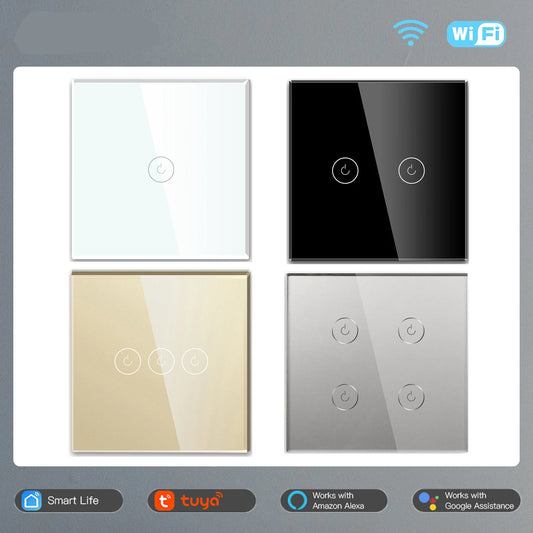 WIFI Wall Switches Smart Touch Screen