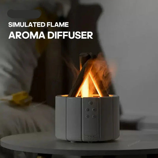 KINSCOTER Campfire Aroma Diffuser – Bonfire Air Humidifier