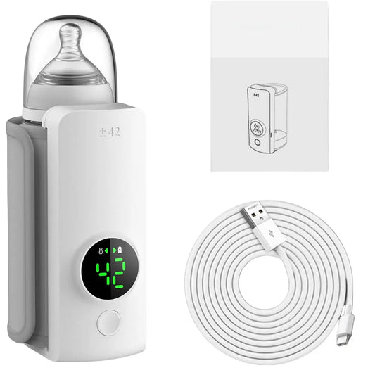 Portable Bottle Warmer Rechargeable Travel