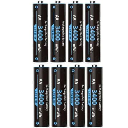 1.5V AA/AAA lithium battery with charger Intelligent storage charging