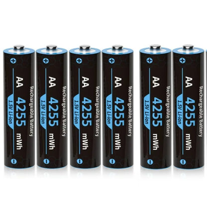 1.5V AA/AAA lithium battery with charger Intelligent storage charging