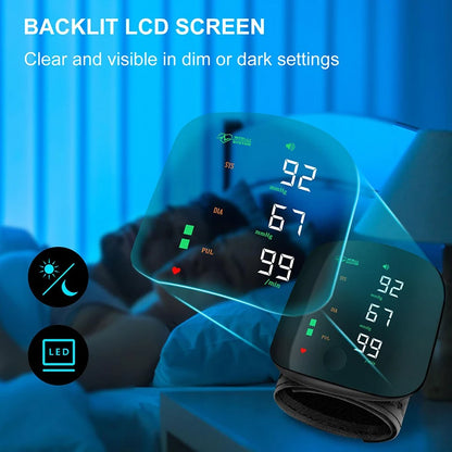 Electronic Blood Pressure Monitor – Wristband Style