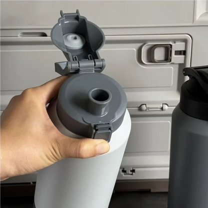 TYESO Vacuum Insulated Water Bottle -Stainless Steel