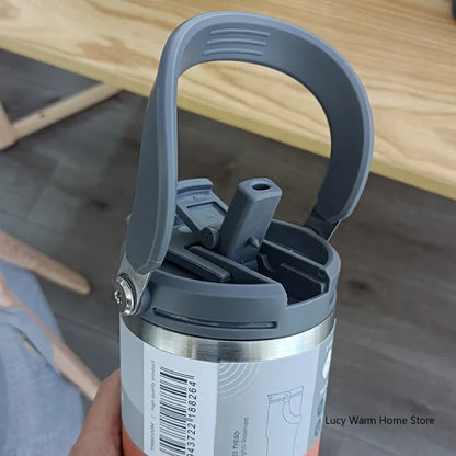 Tyeso Coffee Cup Thermos Bottle Stainless Steel Double-layer Insulation Cold And Hot