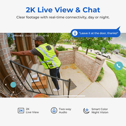 IMILAB EC5 wifi -Smart Security Camera Outdoor 2K