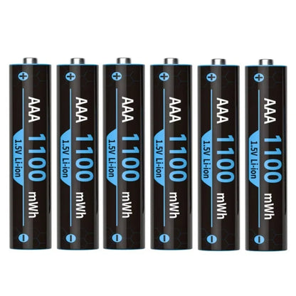1.5V AA/AAA lithium battery with charger Intelligent storage charging