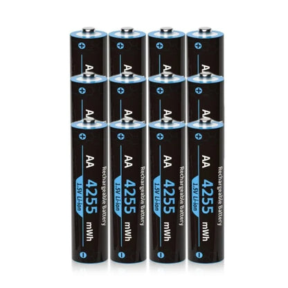 1.5V AA/AAA lithium battery with charger Intelligent storage charging