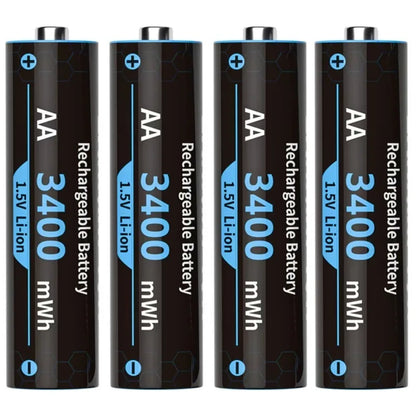 1.5V AA/AAA lithium battery with charger Intelligent storage charging