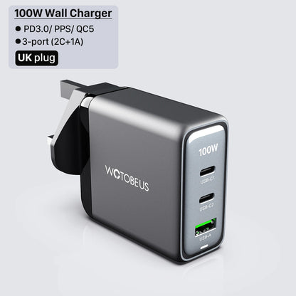1Wall Charger,USB C PD100W PD65W 45W 20W