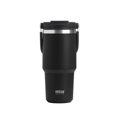 Tyeso Coffee Cup Thermos Bottle Stainless Steel Double-layer Insulation Cold And Hot