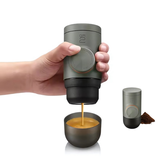 Espresso Machine for Outdoor Compatible Ground Coffee, Portable Coffee Maker