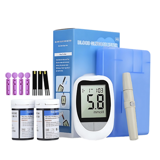Blood Glucose Meter Glucometer Kit  Diabetes Test /100pcs Kit